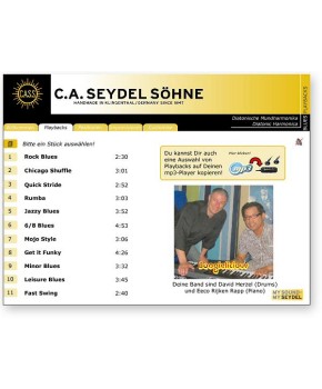 Seydel & Sohne Soundcheck Vol. 2 -Blues Playback Pack 40003