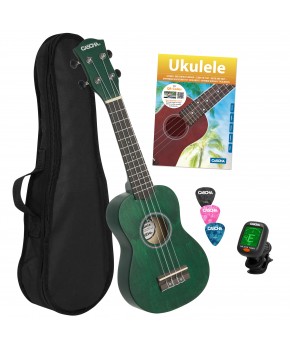 Sopran ukulele zelen Lipa...