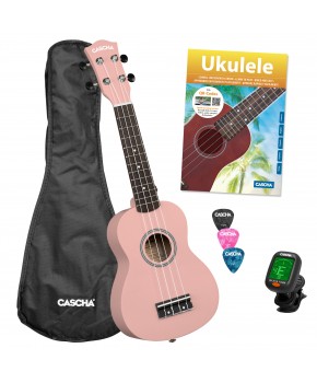 Sopran ukulele pink Lipa...