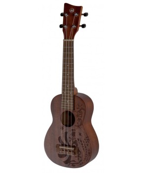 Sopran ukulele Manoa Kaleo Tattoo KT-SO-NIPPON VG512.404