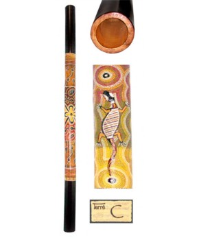 Didgeridoo bambus poslikan C 38140125