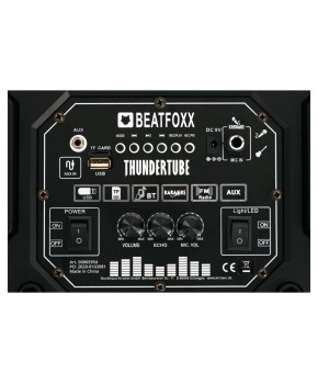 Beatfoxx PBS835 Thundertube prenosni akumulatorski zvočnik BT/USB