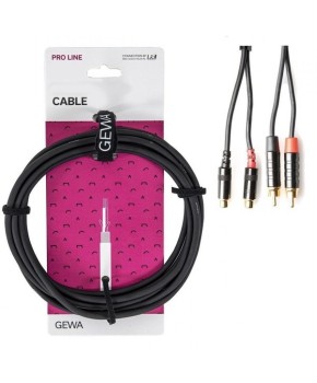 Gewa dvojni kabel 6m 190.797