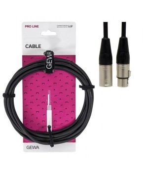 Gewa kabel za mikrofon Pro Line 1,5m 190.540