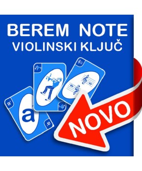 BEREM NOTE, VIOLINSKI KLJUČ